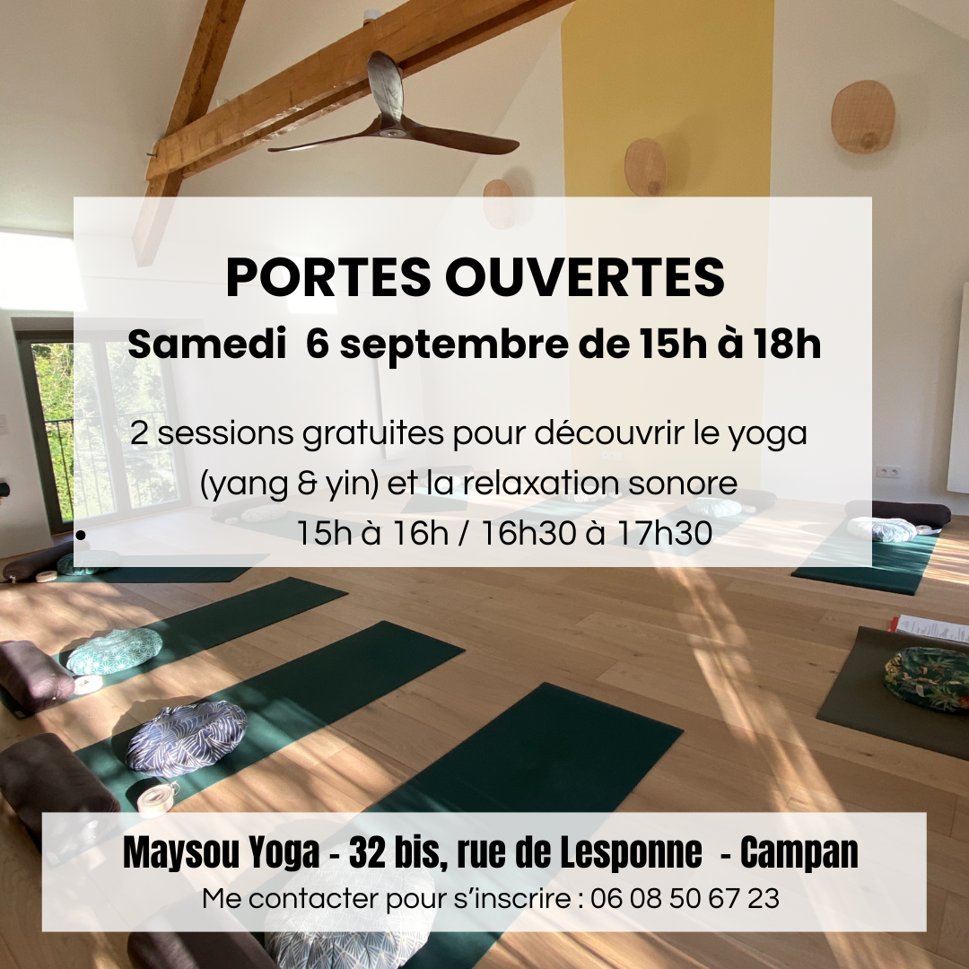 journée portes ouvertes yoga relaxation sonore