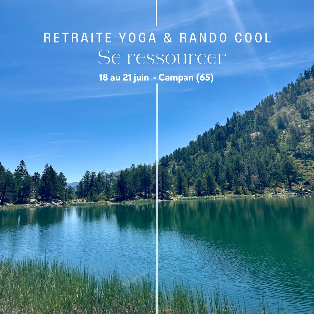 stage yoga nature et randonnées cool hautes pyrénées juin 2026