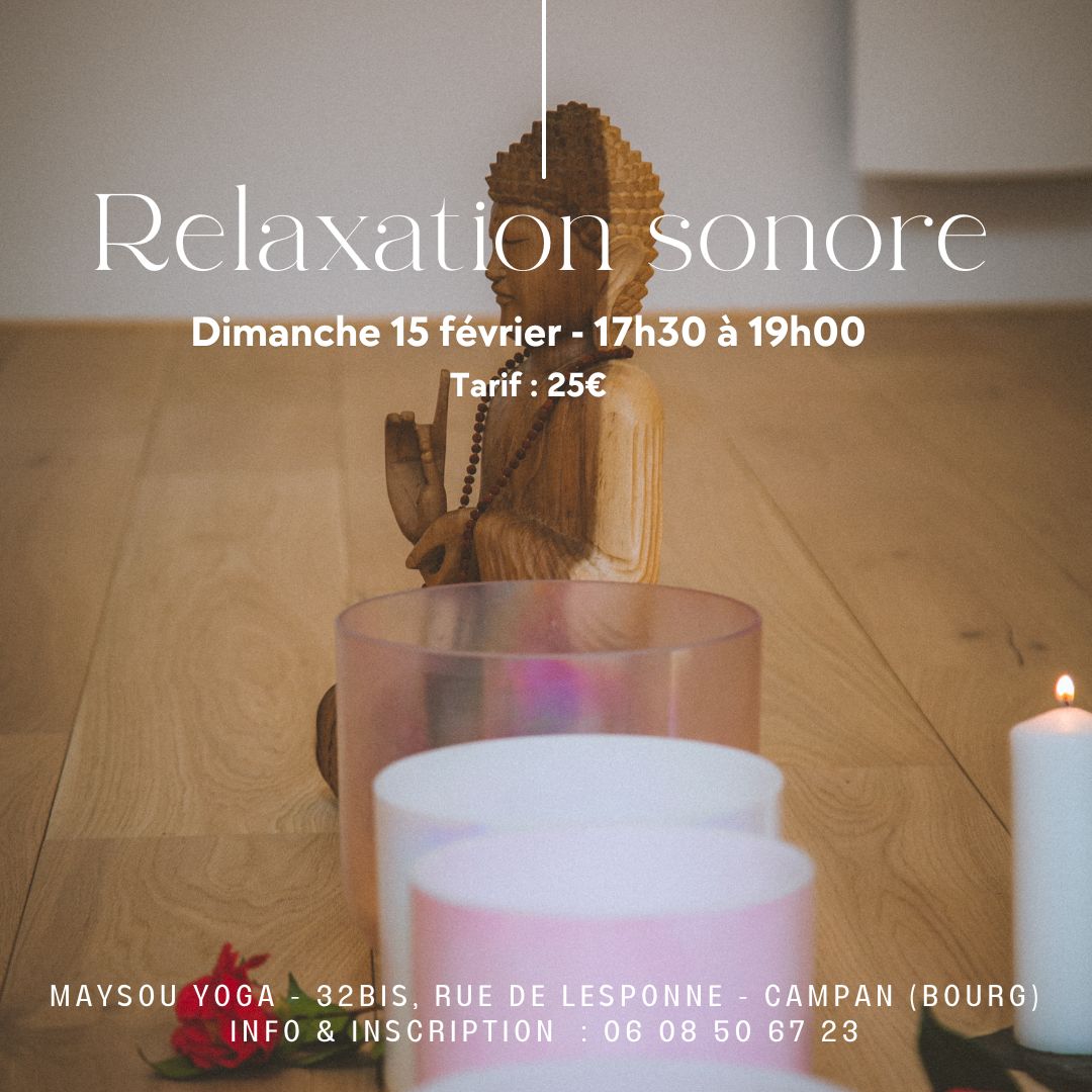 relaxation sonore sound bath 
